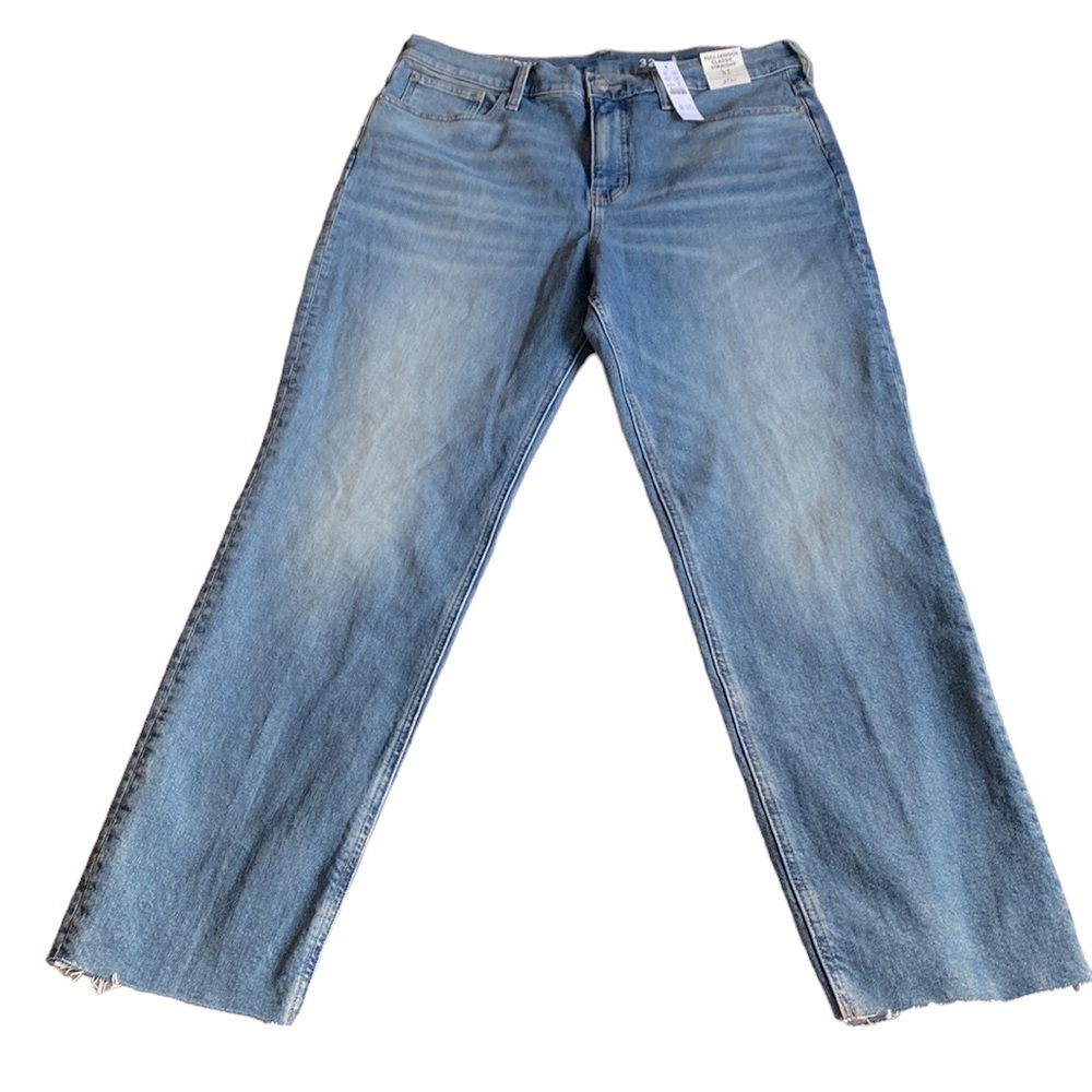 NWT J. CREW High-rise full-length '90s classic-straight jean in Holly